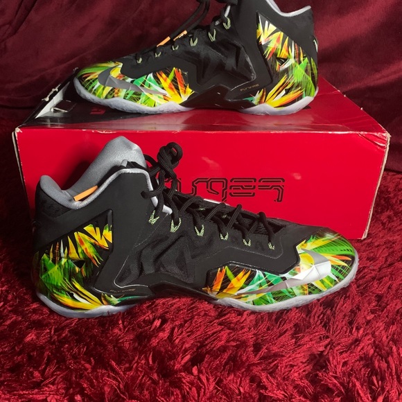 Lebron 11 Everglades size 11.5 main image 4